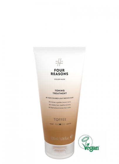 Four Reasons Color Mask Hair Toning Treatment Toffee 200ml